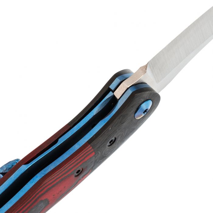 Складной нож Albatros Custom Assassin, сталь M390, рукоять Carbon Fiber