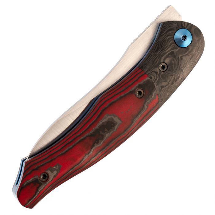 Складной нож Albatros Custom Assassin, сталь M390, рукоять Carbon Fiber