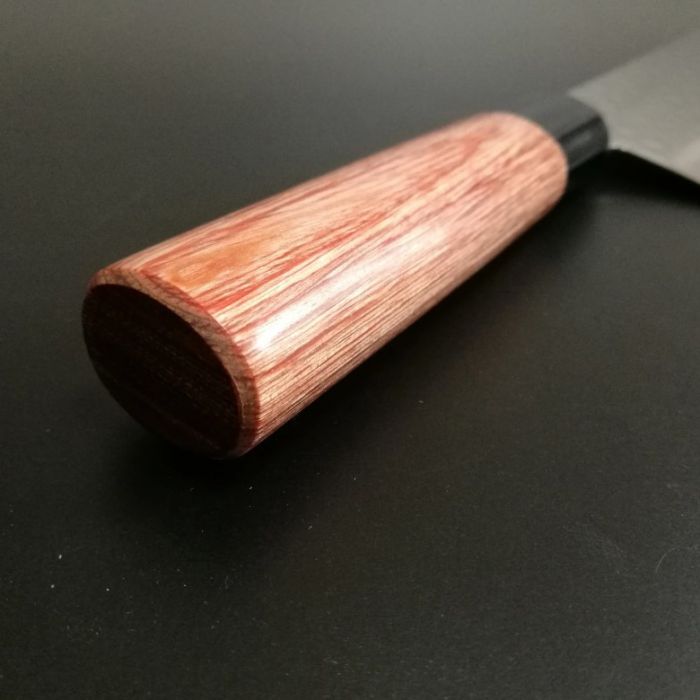 Нож кухонный для овощей Накири Kanetsune, сталь DSR1K6, рукоять pakka wood