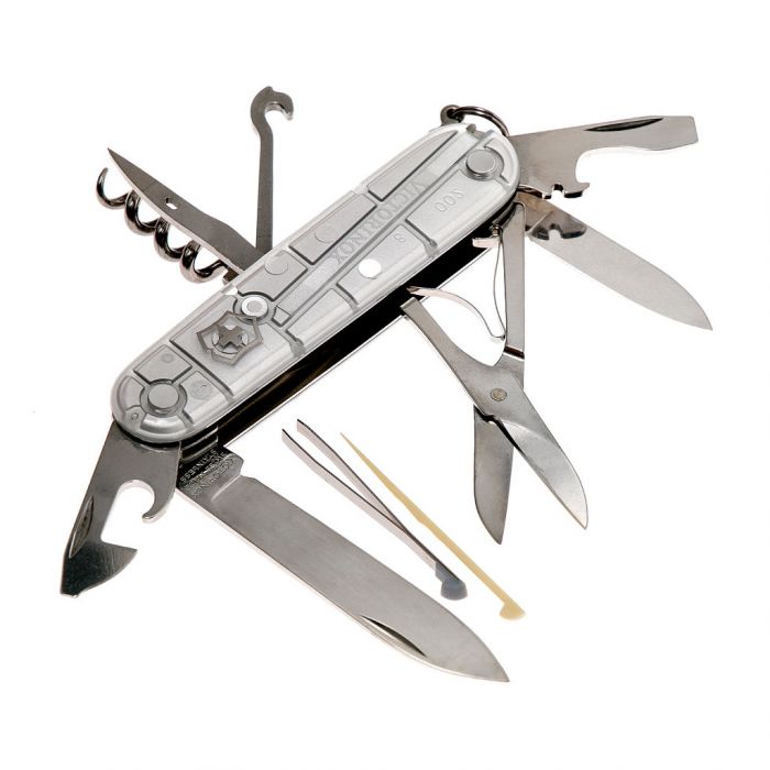 Нож перочинный Victorinox Climber, сталь X55CrMo14, рукоять Cellidor®, серый