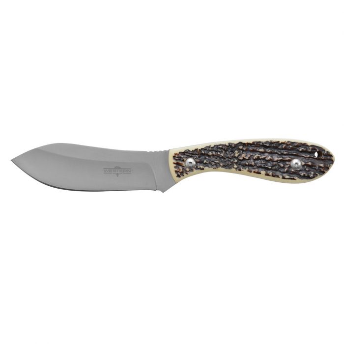 Нож с фиксированным клинком Camillus Western Crosstrail Clip Point, сталь 420, рукоять Delrin®