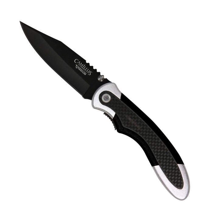 Нож складной Camillus Chameleon, сталь AUS-8, рукоять 6061 T-6 Aluminium, чёрный