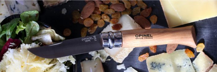 Складной Нож Opinel Stainless steel №8, нержавеющая сталь Sandvik 12C27, бук, 123080
